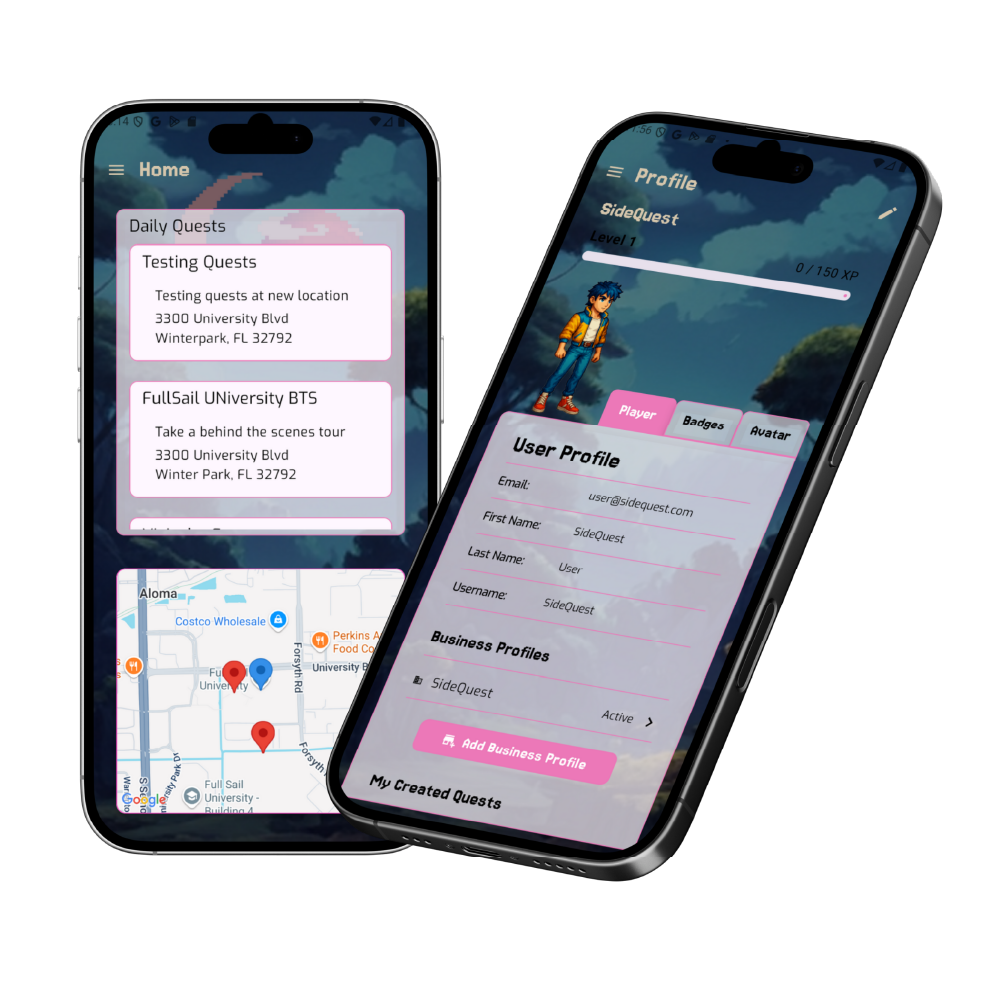 SideQuest App Preview